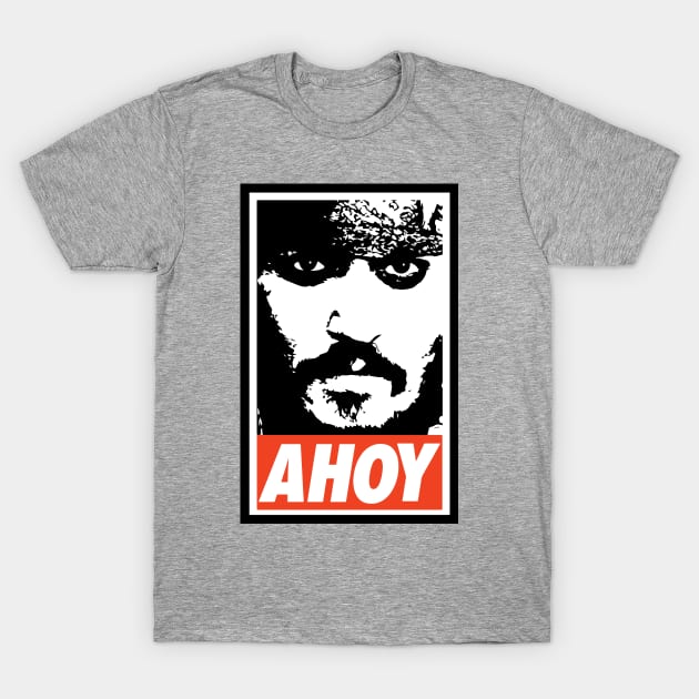 AHOY T-Shirt by Nerd_art